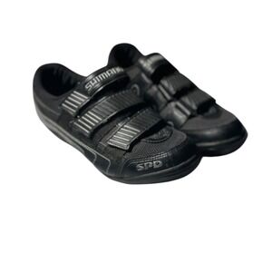 Shimano‎ SPD Cycling Shoes Black Hook Loop Closure EU 39 US 6